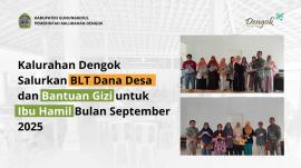 Kalurahan Dengok Salurkan BLT Dana Desa dan Bantuan Gizi untuk Ibu Hamil Bulan September 2025